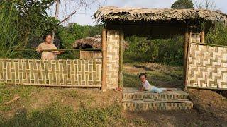 90 Days: Building a Life - 16-Year-Old Single Mother Builds a Bamboo House Alone