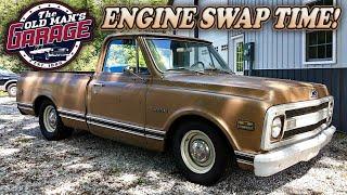 THE @StreetRacingChannel C-10 ISN’T THE ONLY THING GETTING AN ENGINE SWAP!