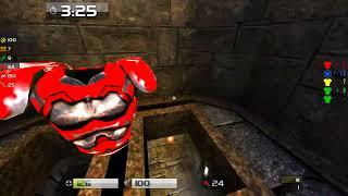 Quake Live: 0721 (POV) vs wraith - aerowalk