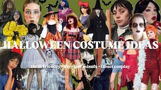  HALLOWEEN COSTUME IDEAS  | thrift friendly, diy, last minute, creative, cosplay, outfit ideas