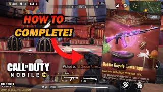 How to Complete Easter Eggs Tasks in Battle Royale in Under 2 mins! - Call of Duty Mobile