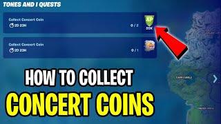 How to Find and Collect Concert Coins in Fortnite | Bytes Media 2022