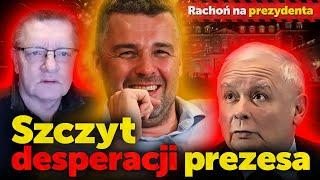 Szczyt desperacji Kaczyńskiego. Płk Wroński o tym, kto chce z Michała Rachonia zrobić prezydenta