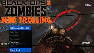 Black ops 2 Zombie Mod Trolling! (I'M THE BUS!!)