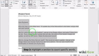 How to Check a Word Count in Microsoft Word