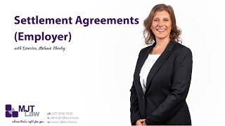 Negotiating and Preparing Settlement Agreements