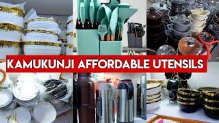 Where to Buy Affordable KITCHENWARE in Nairobi ||KAMUKUNJI Utensils Plug + Prices