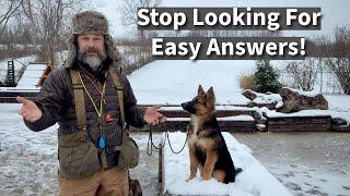 Walk Your Dog Everyday | Stop Looking For Excuses and Easy Answers