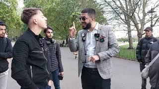 Italian Christian Regrets To Meet Ali Dawah! Ali Dawah And Visitor Speakers Corner