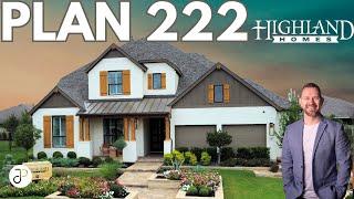 One of a Kind: Highland Homes Plan 222 | Santa Rita Ranch