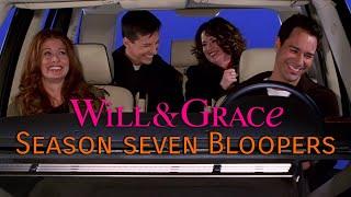 Will & Grace Season 7 Bloopers - 4K Upscale using Machine Learning