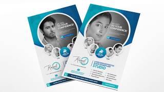 Professional Corporate Flyer Design Agency India | Creative A4 Flyer Design Service | Daksha Digitas