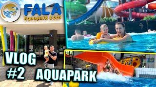  Zjechali z WIELKIEJ zjeżdżalni  Aquapark Fala  VLOG #2 Basen