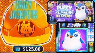 HUGE JACKPOTS on Fat Fortunes & Huff N More Puff