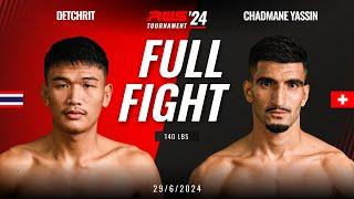 Full Fight l Detchrit Sitapidet Sitsongpeenon vs Chadmane Yassin Yodyut Muay Thai I RWS