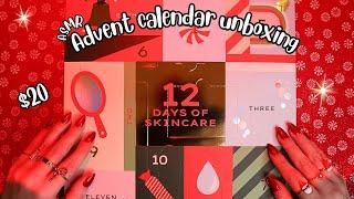 ASMR Unboxing the 2024 Target Skincare Advent Calendar 