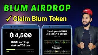 Blum New airdrop update | Blum airdrop Snapshot | Blum Token claim | Blum New update