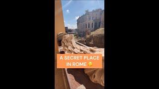 A secret corner in Rome: a unique view of the Ancient Roman Theatre of Marcellus