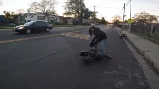 Mini bike crash in Sacramento