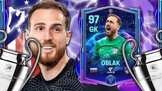 BEST GK IN THE GAME??? UEFA CHAMPIONS LEAGUE PLAYER JAN OBLAK 97 OVR REVIEW!!! | FC MOBILE 24