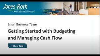 Getting Started with 2023 Budgeting and Managing Cash Flow