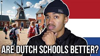 Dutch Schools Are COMPLETELY Different Than American Schools (American's Perspective)