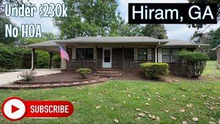 SUPER AFFORABLE Home for SALE in Hiram, GA - 3 Beds, 1 Bath I Georgia Real Estate