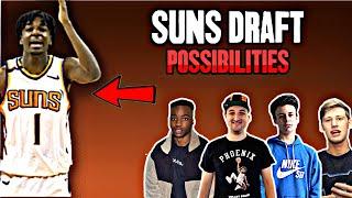 NBA YouTubers Discuss Phoenix Suns Draft Possibilities FT Mojo99 Romp 2 0 & Reliable Rants