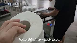 Línea de producción automática de máquinas para fabricar rollos de papel de cocina