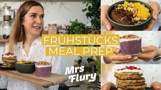 3 gesunde Protein Frühstücksrezepte - gesund & vegan Mrs Flury