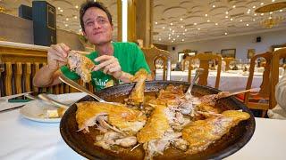 Spain’s Best Roast Lamb - SPOON CUT TENDER!! + Joselito Jamon Factory Tour!