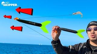 Japanese Fishing Rocket! FLYING My Bait Out