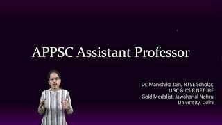 APPSC Assistant Professor 2023: Eligibility, Vacancies #appsc #assistantprofessor