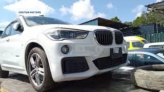 Unveiling the Arrival of the BMW X1: Exciting Unloading Process at Croton Motors for Car Enthusiasts