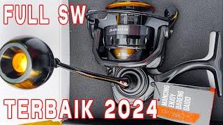 REEL PANCING TERBAIK 2024! MURAH DENGAN TEKNOLOGI CANGGIH DAN MODERN! DAIDO BARATUS SW SPINNING REEL