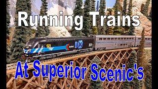 A visit to Superior Scenic's HO Scale Layout 2024