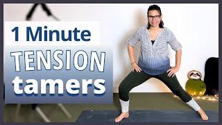 1-Minute Tension Tamers: 11 Yoga Moves for Quick Stress Relief