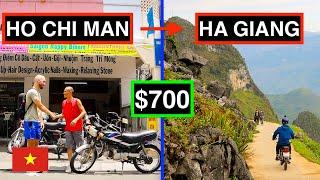 Traveling Vietnam on MOTORBIKE for ONLY $700 | Motorbiking Vietnam #1