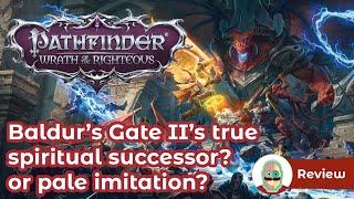 Pathfinder Wrath of the Righteous Review. Baldur's Gate 2 spiritual successor? Pale Imitation?