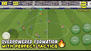 Unstoppable Formation With Perfect False 9 Tactics in eFootball 2025 Mobile