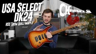 EPIC GUITAR! | Charvel USA Select DK24 HSS Trem Quilt Maple, Autumn Glow!