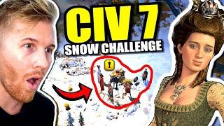 I Built an Arctic Empire in Civilization 7! ️ Snow-Only Challenge | Civ 7 Gameplay