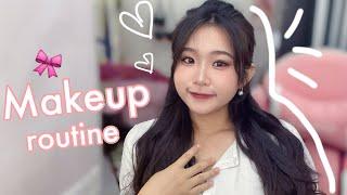 GRWM Morning cleanser + easy makeup routine *English sub | Douyin makeup |Pinterest Clean Girl |