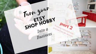 Organization Systems for your Etsy Shop  Business | Batch Tracking | See Video on SOPs first