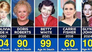 200 Famous Hollywood Actresses Passed Away (2000-2024)