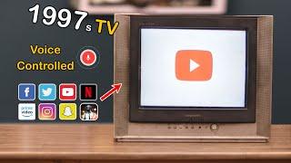 How I Transform OLD TV into Smart TV - Voice Controlled