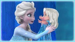 Frozen Princess Elsa and Baby Puzzle Game for Little Kids