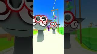 CATCH EYES HORROR CLUKR vs DURPLE vs SKY SPRUNKI in Garry's Mod