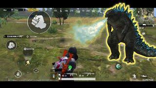 I Found Another Footprint of GODZILLA In Pochinki  #Shorts Vrillain PUBG | godzilla location