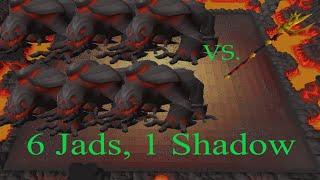 6 Jads Vs. Tumeken's Shadow (Mage Only)